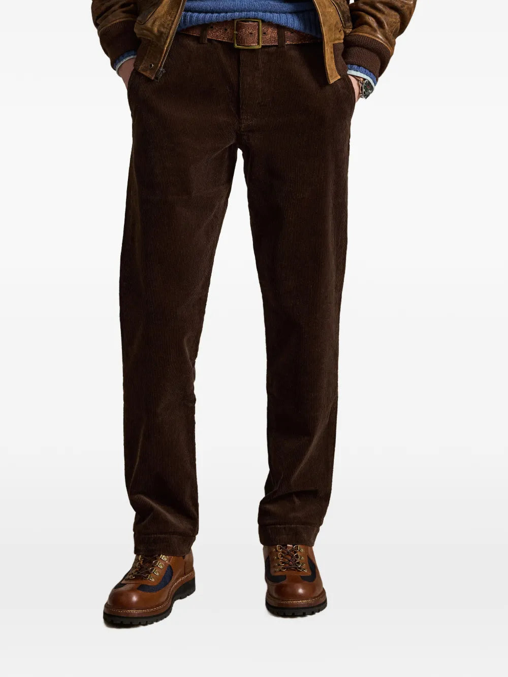 stretch-corduroy trousers
