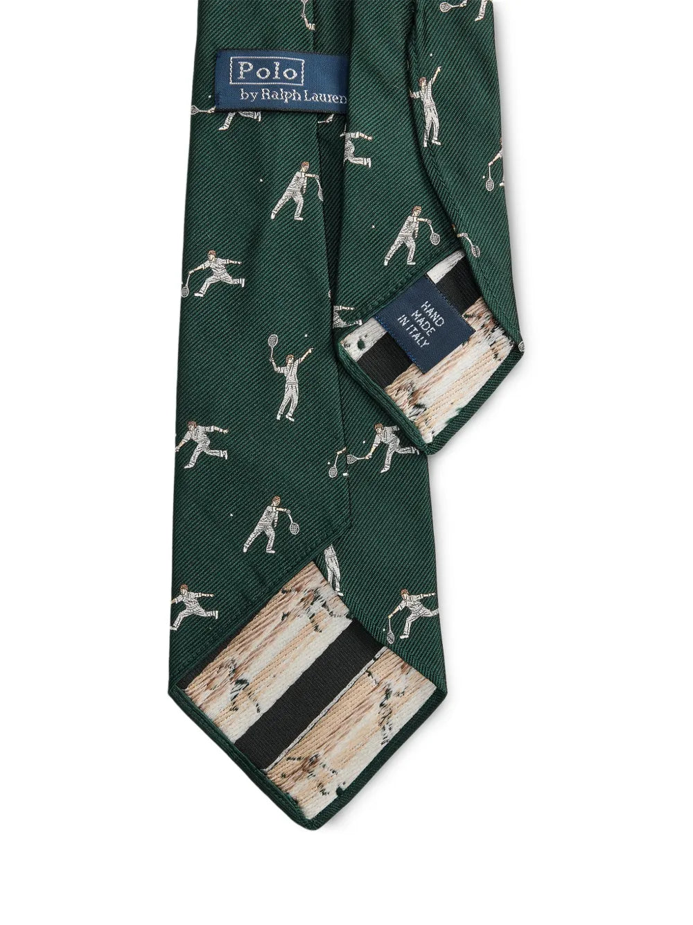 tennis-player silk tie