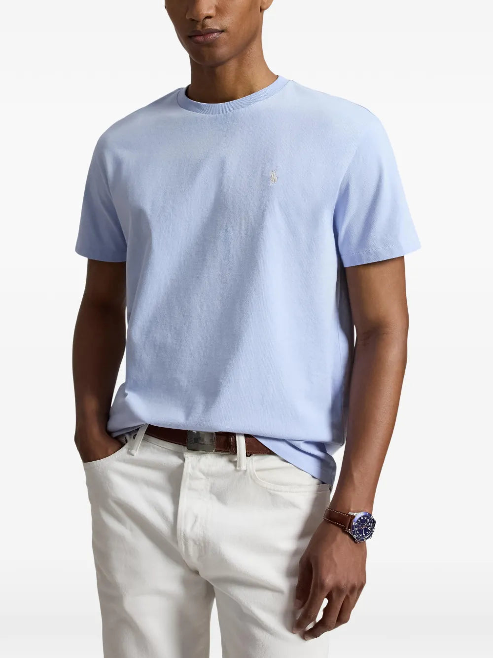 Pony-embroidered T-shirt