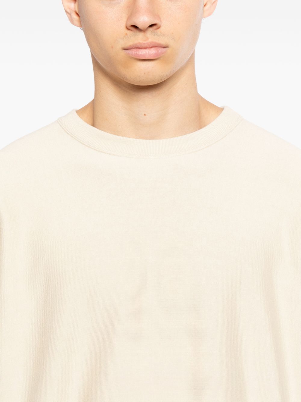 crewneck knitted sweatshirt