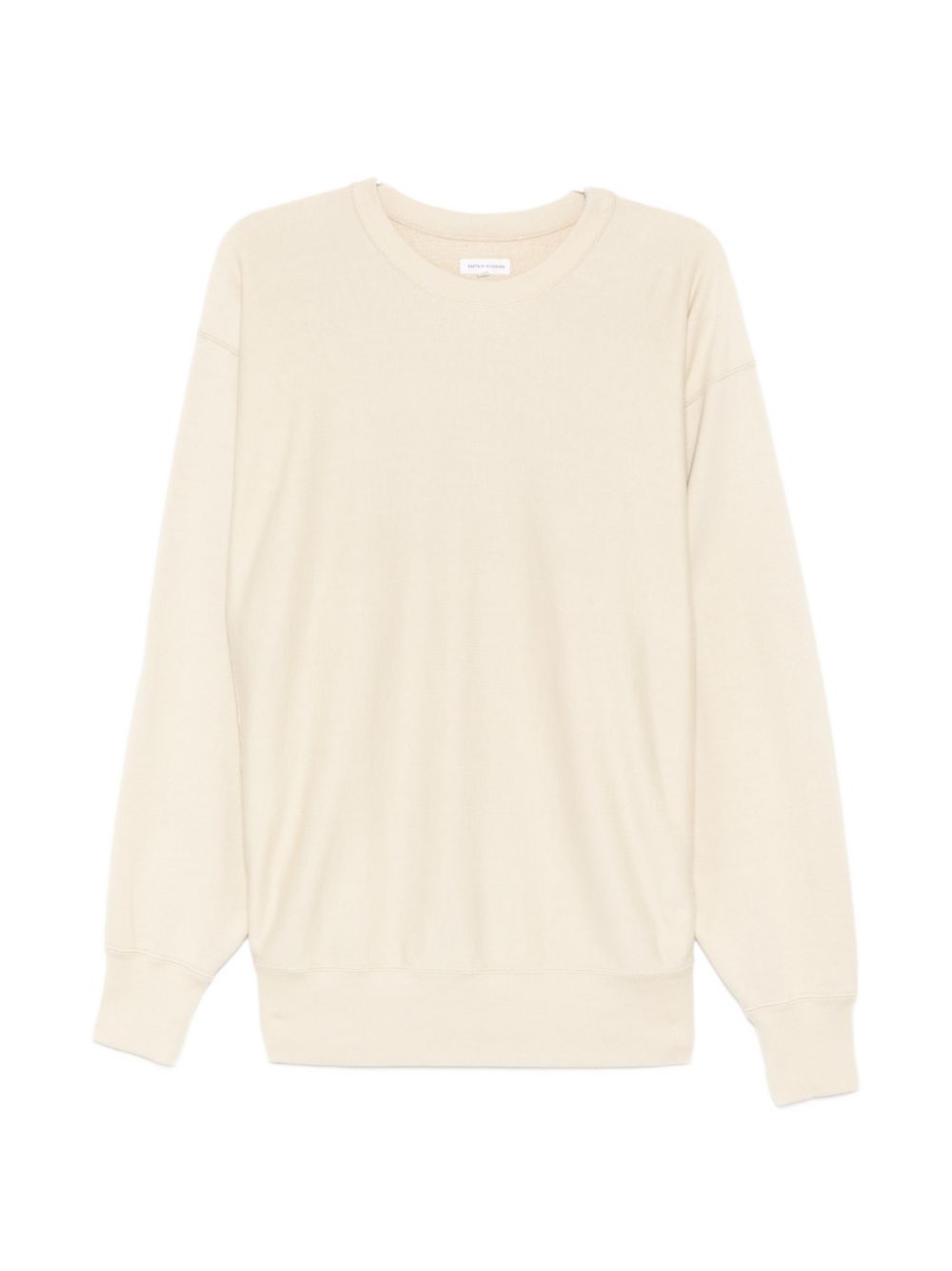 crewneck knitted sweatshirt