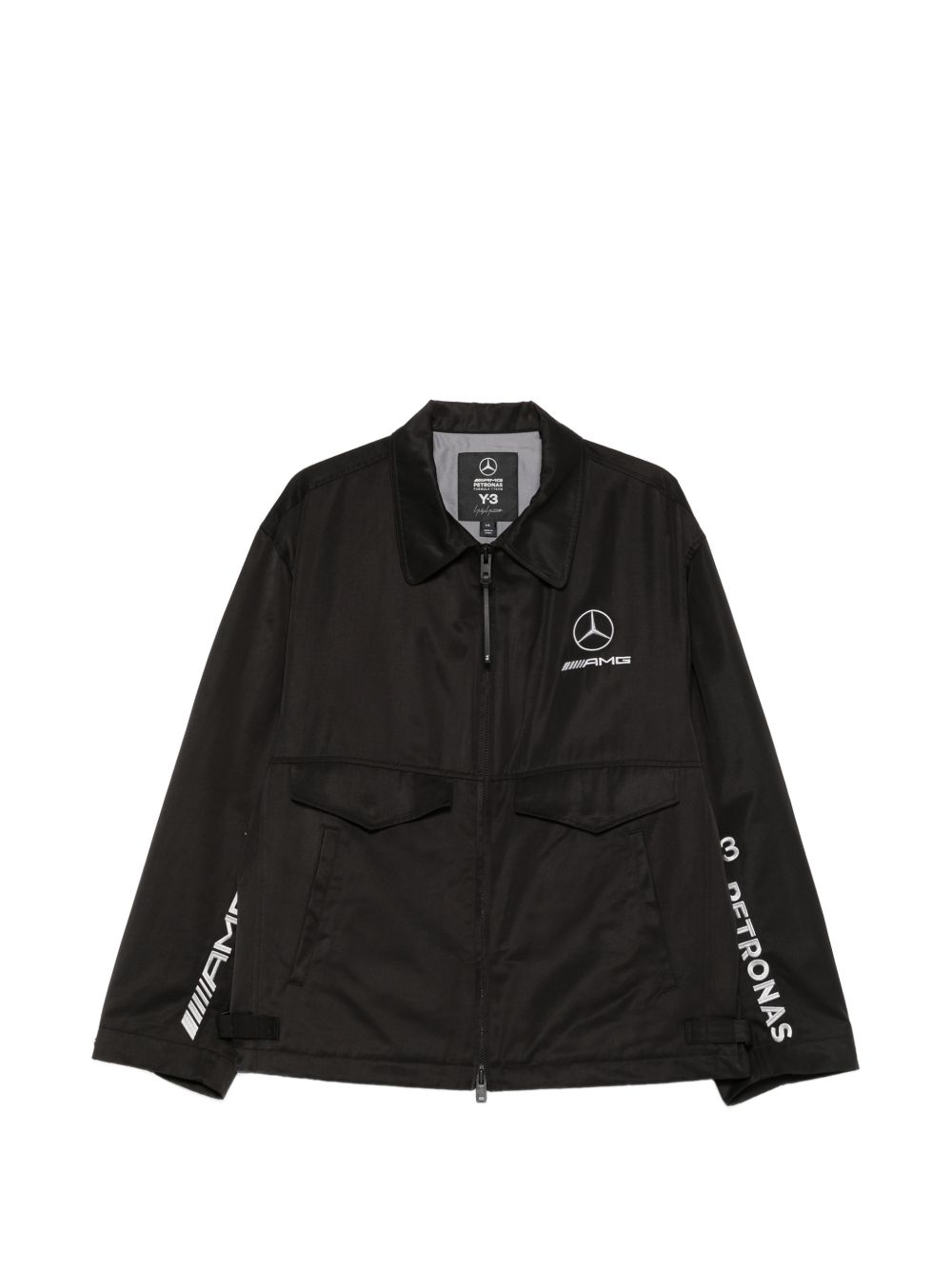 x Mercedes-AMG Petronas F1 logo-detail jacket