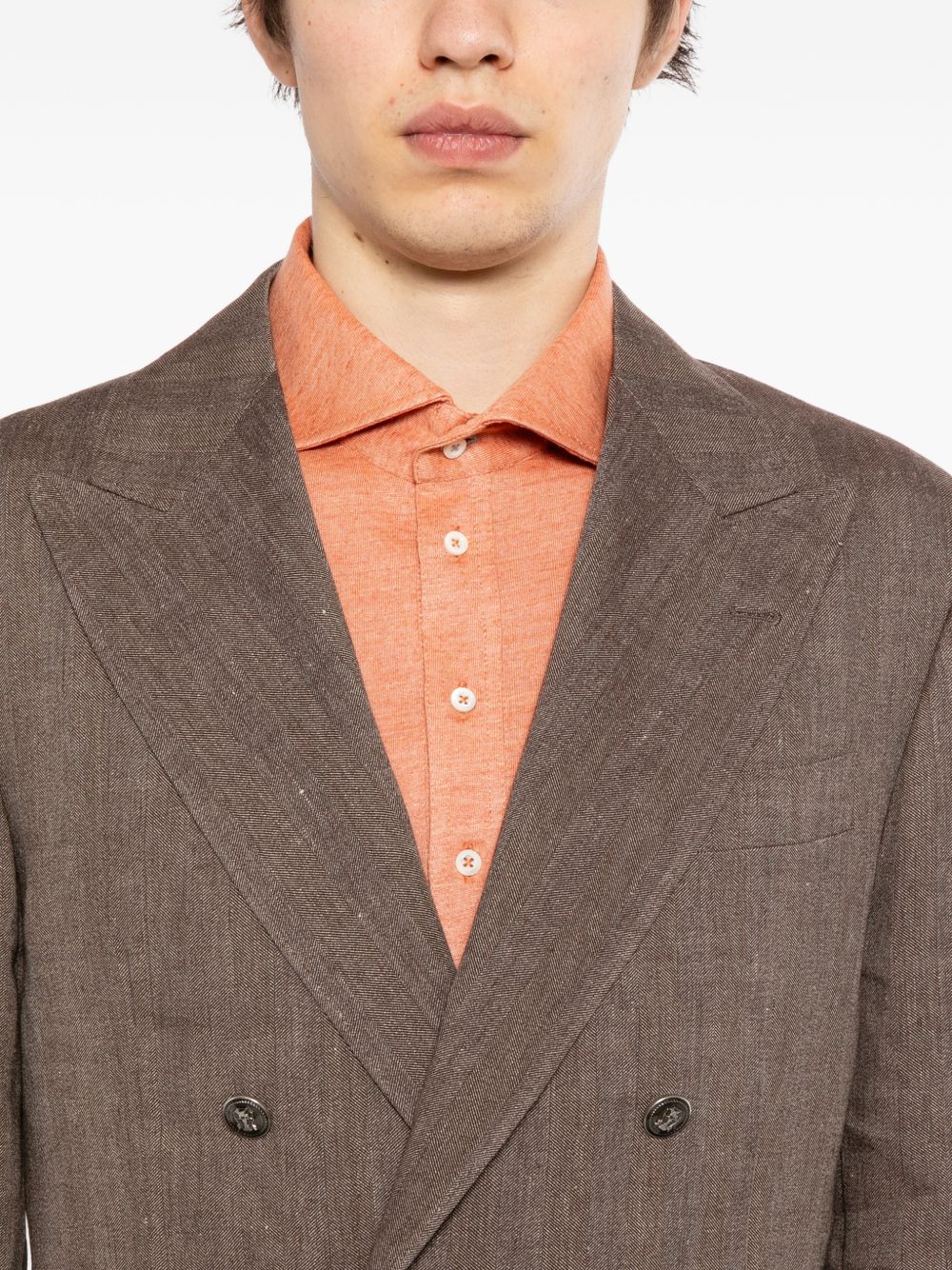 double-breasted suit