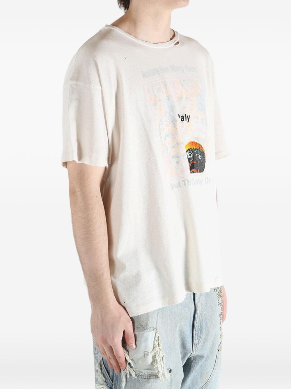 graphic crew-neck T-shirt