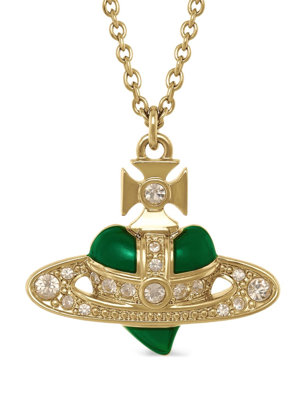 Orb-pendant necklace