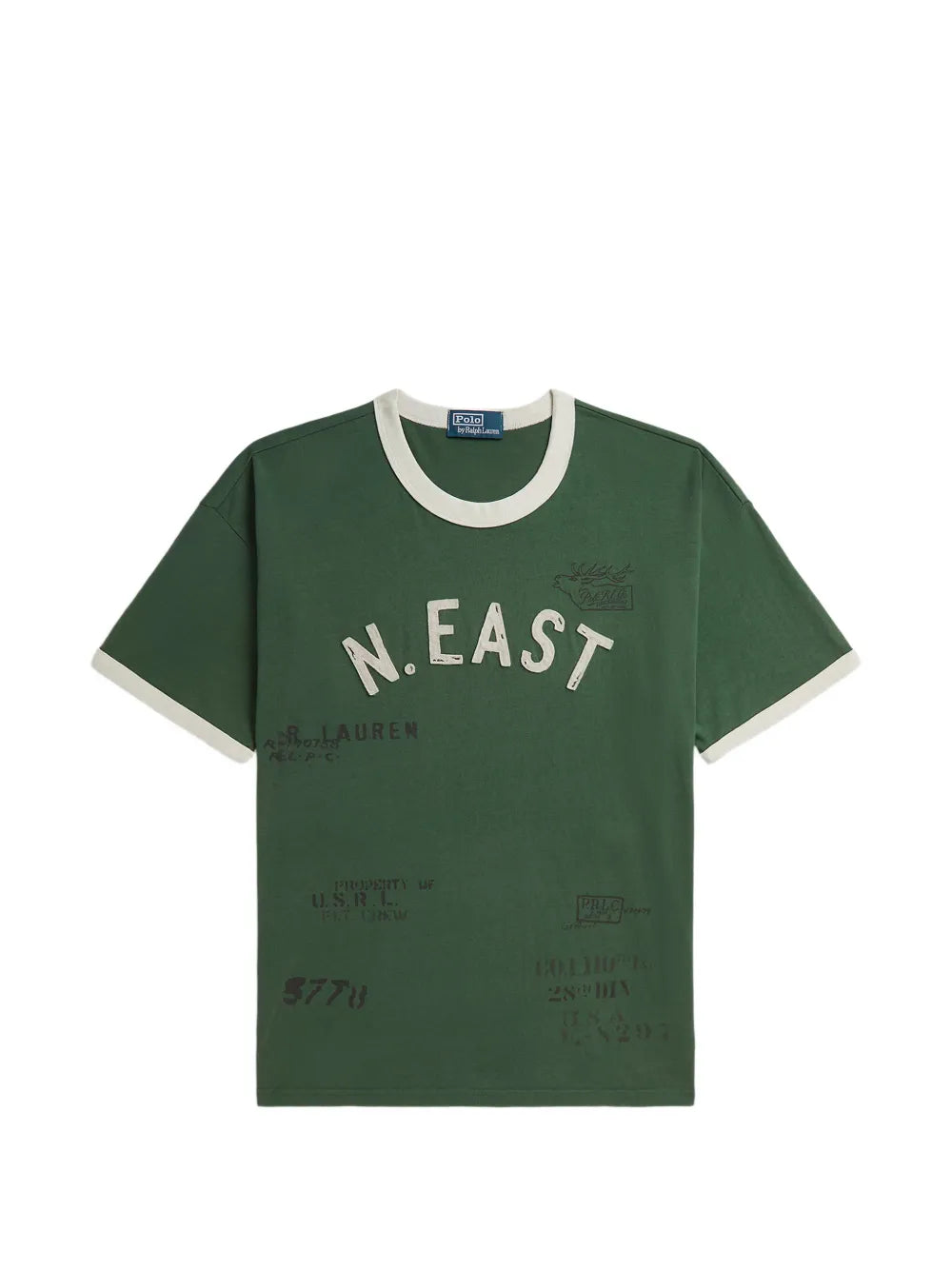 vintage-fit jersey graphic T-Shirt