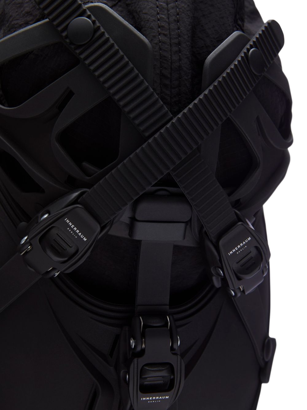 buckle-detail visor hat