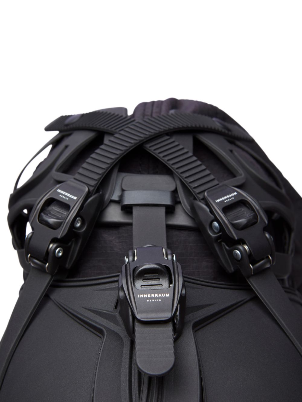 buckle-detail visor hat