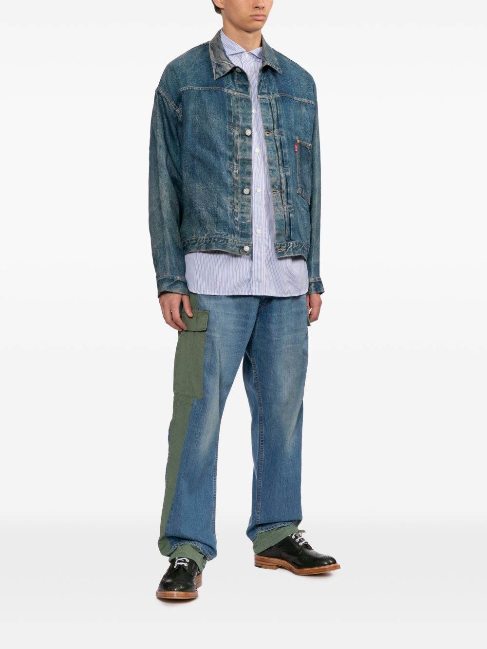 x Levi's Fake Print denim jacket