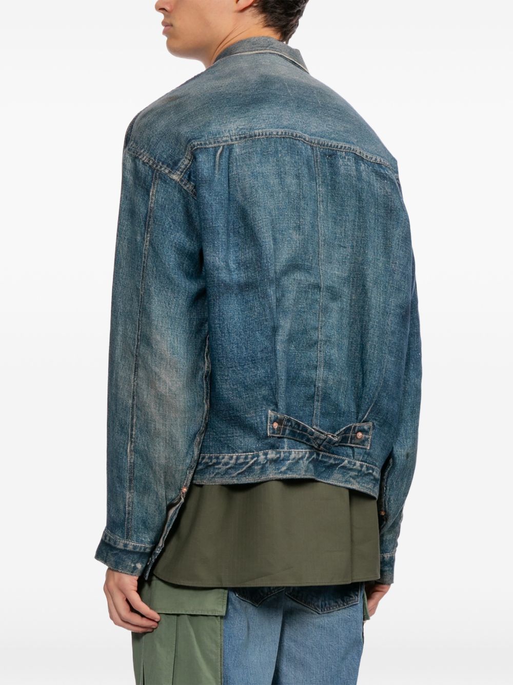 x Levi's Fake Print denim jacket