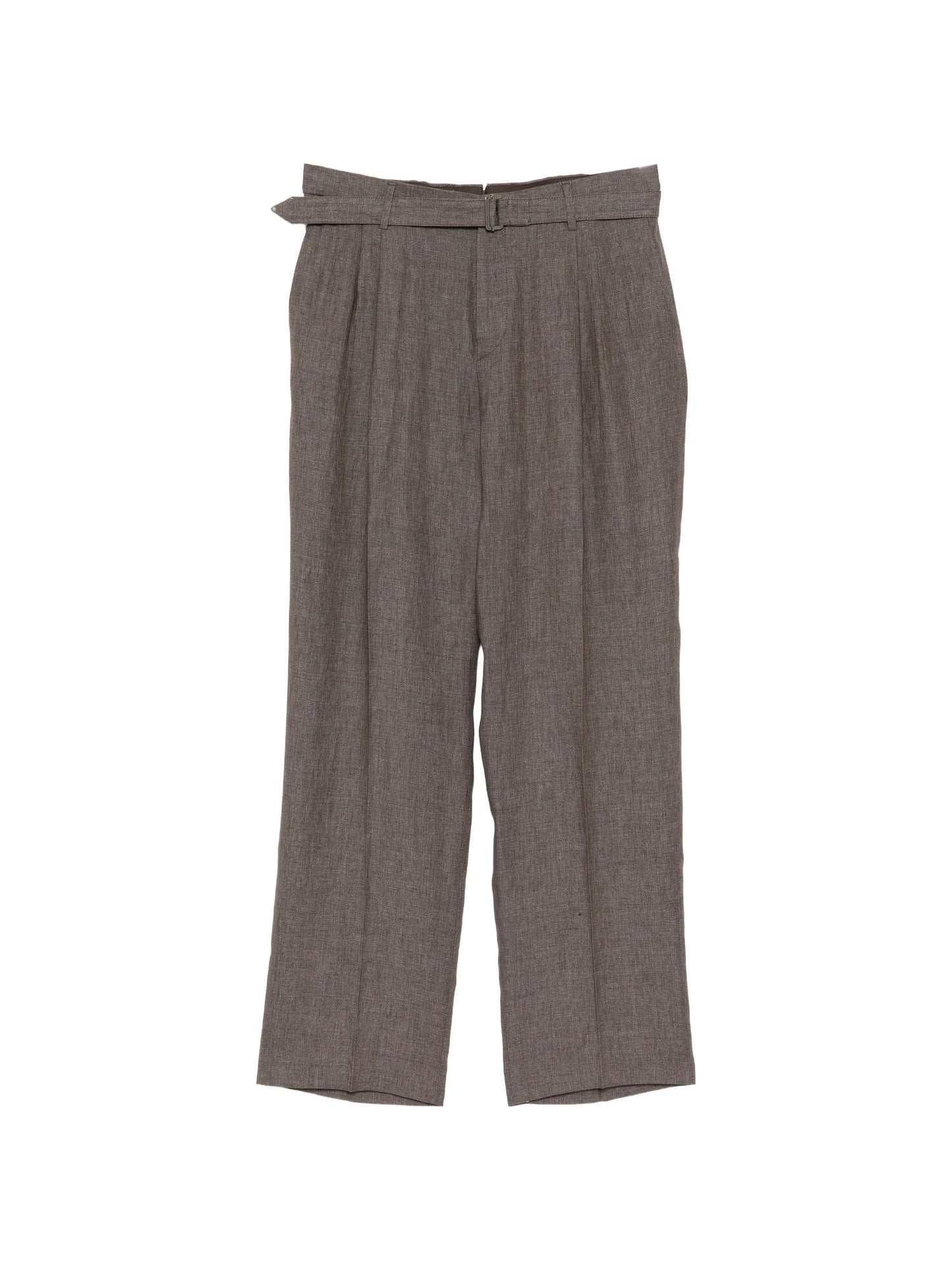 Linen Pleated Trousers