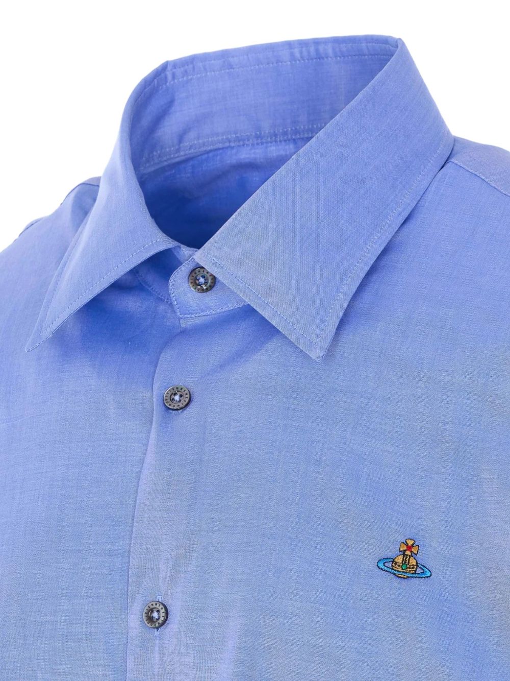 Ghost embroidered-logo shirt