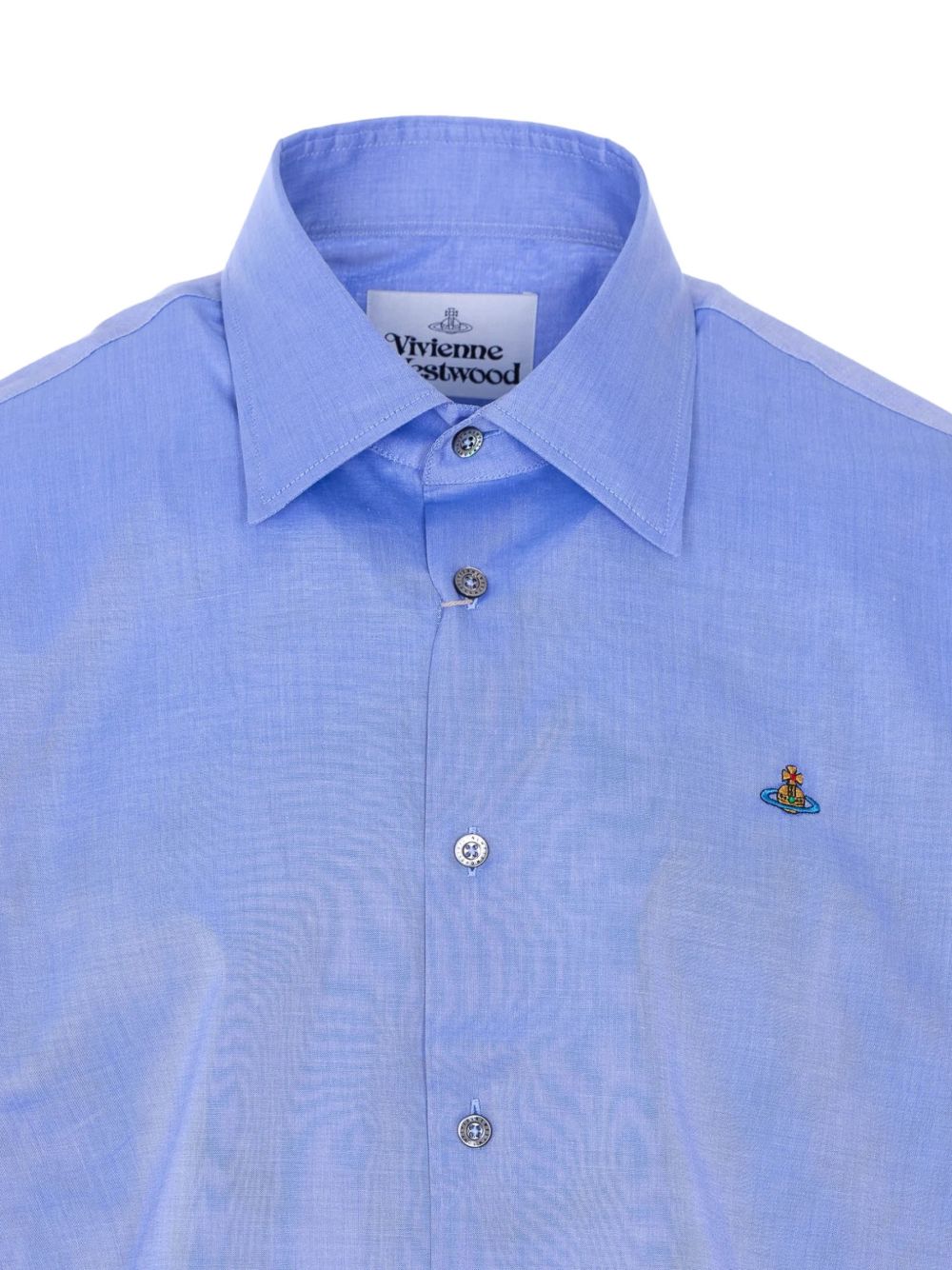 Ghost embroidered-logo shirt