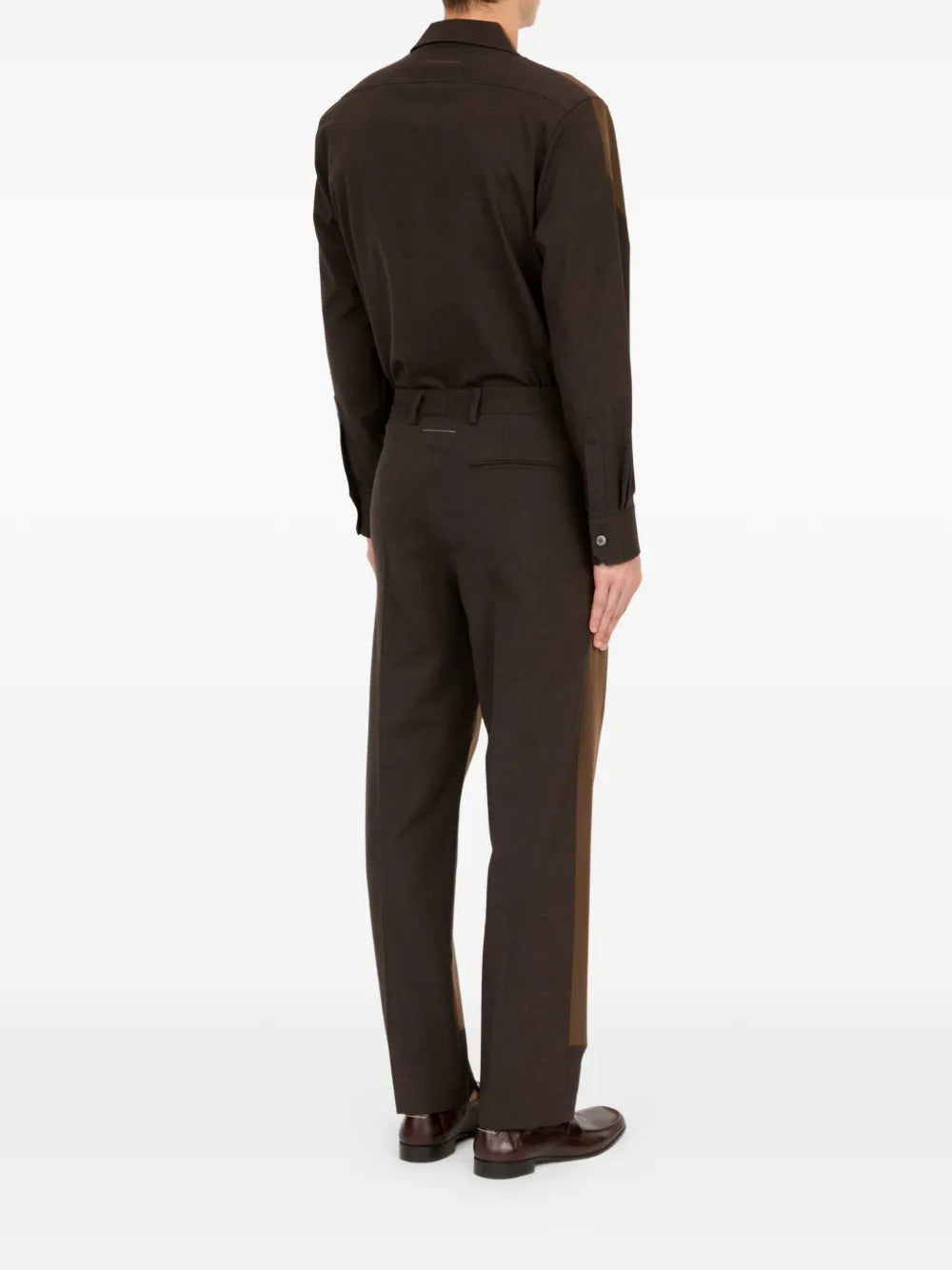 Colour-Block Tailored Trousers