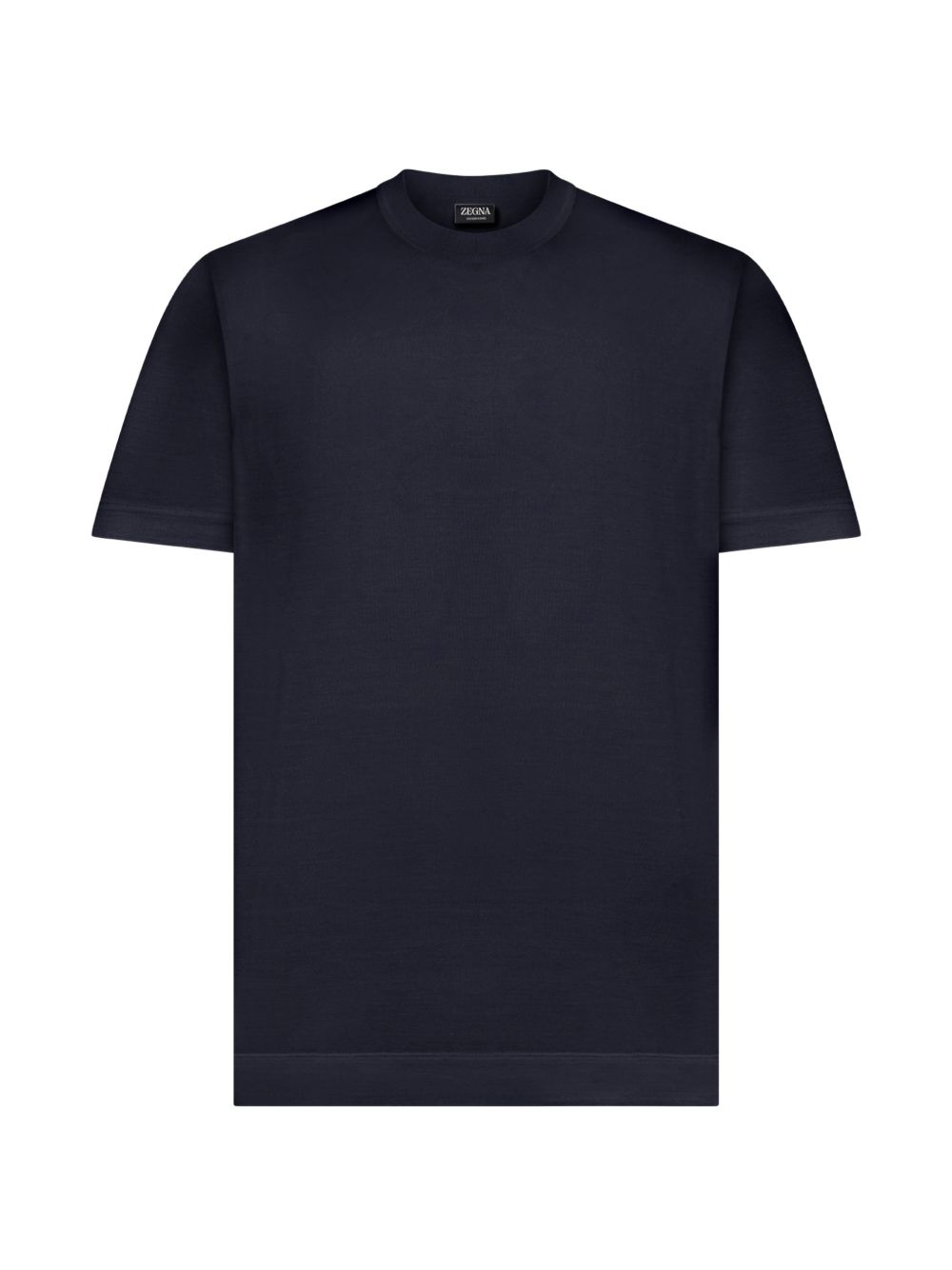 straight-hem t-shirt