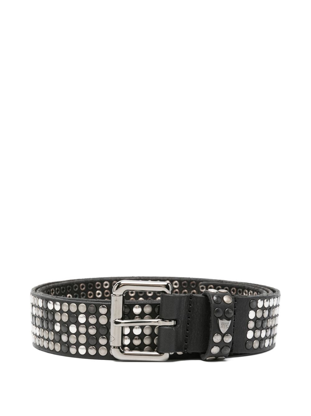 studded leather belt