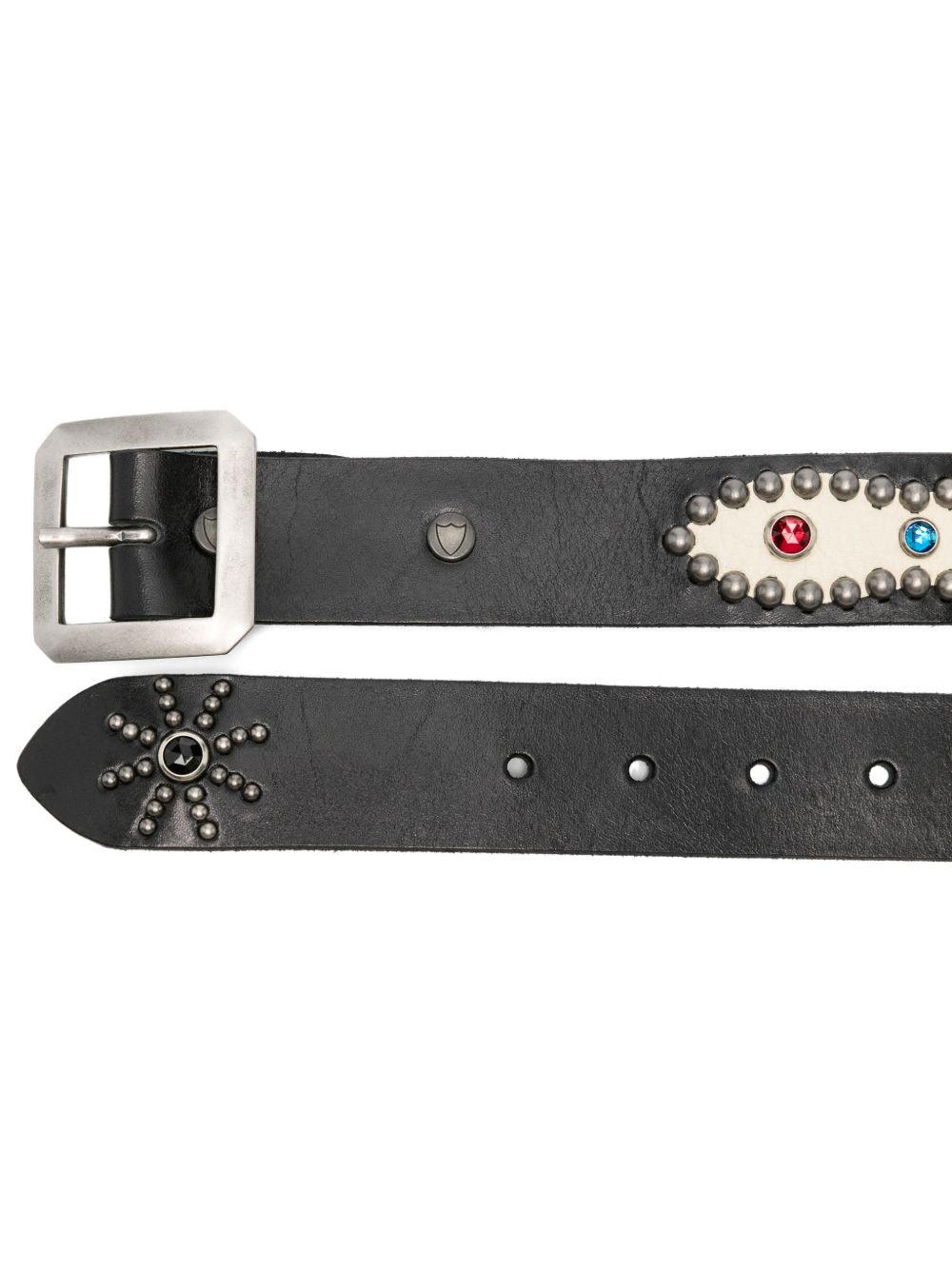 American embellished buckle belt