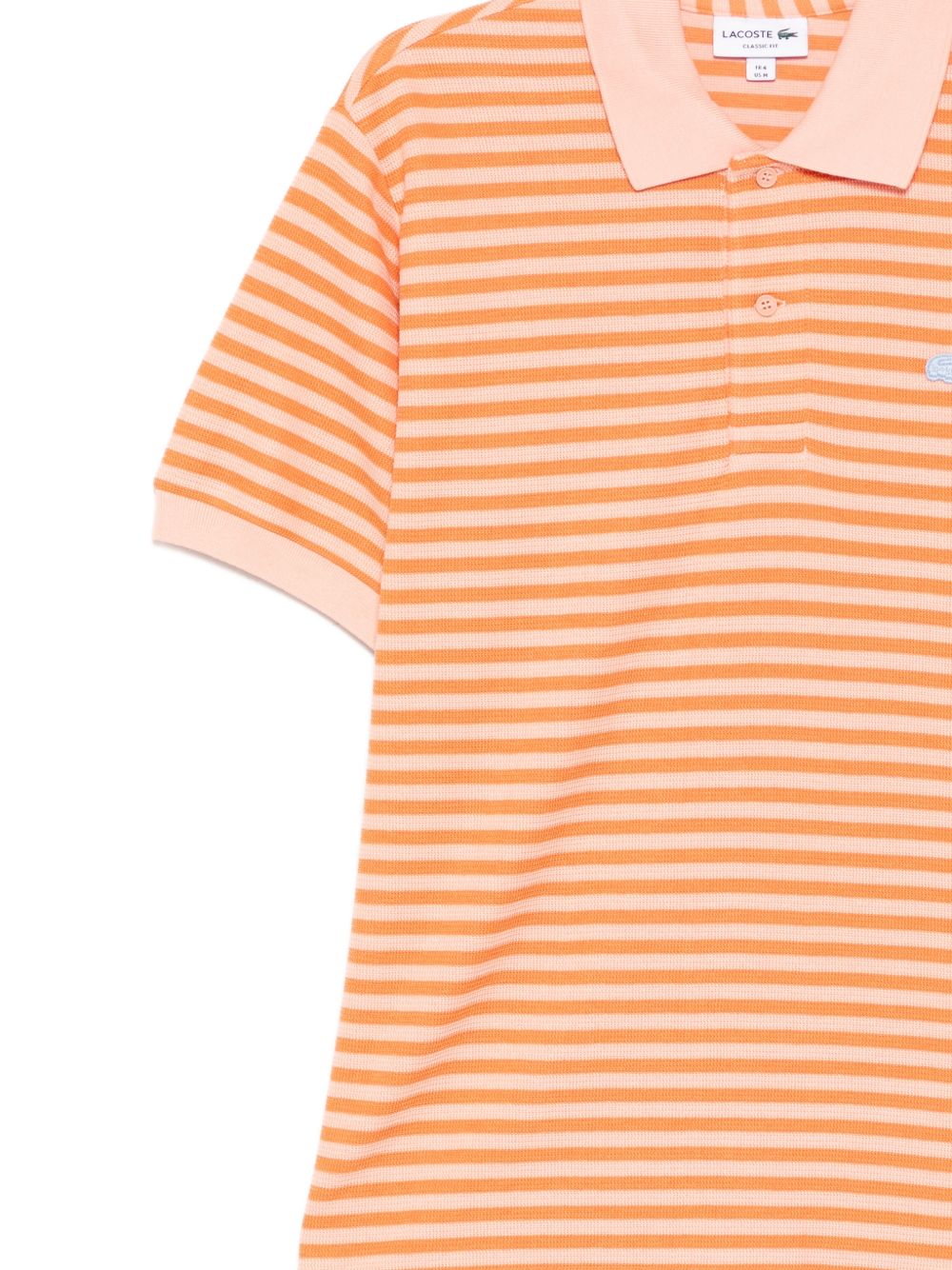 striped polo shirt