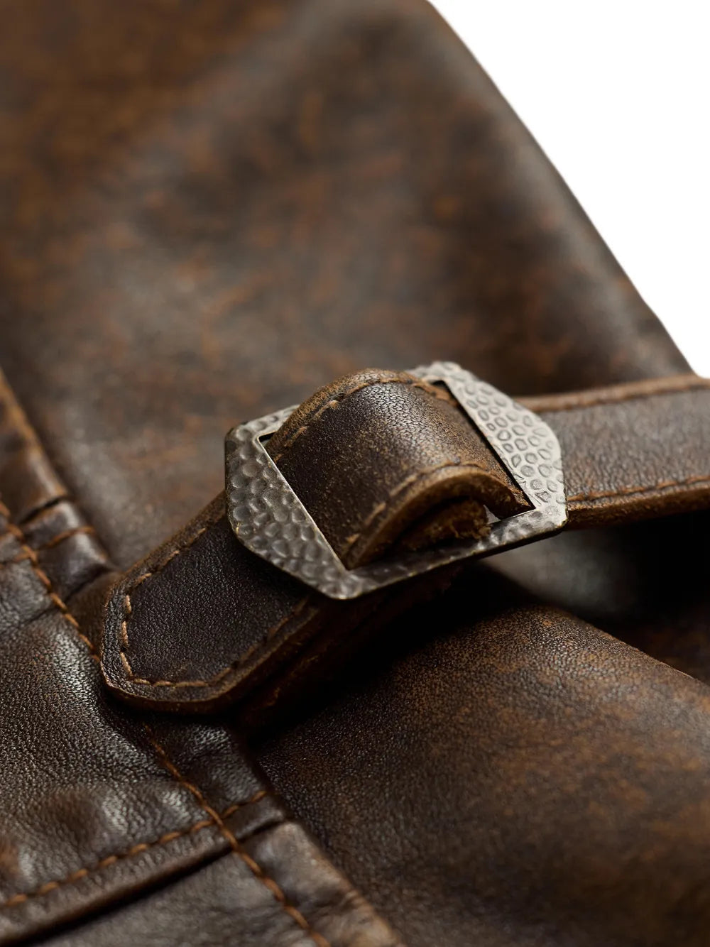 Zip Leather Jacket