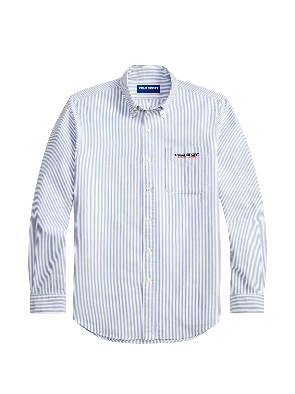 striped pocket shirt