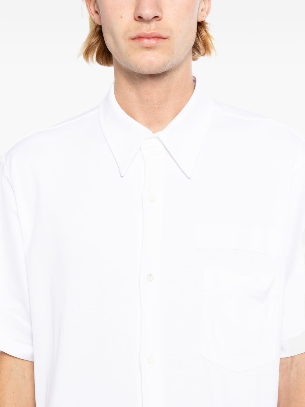 x Kei Ninomiya patched shirt