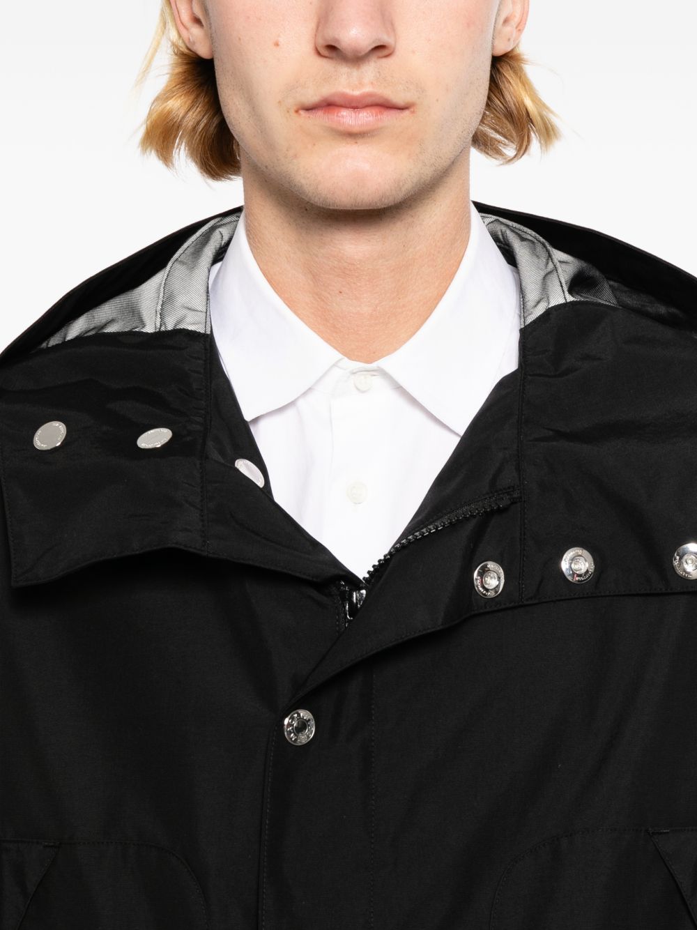 Junya Watanabe Man laminated x mackintosh jacket
