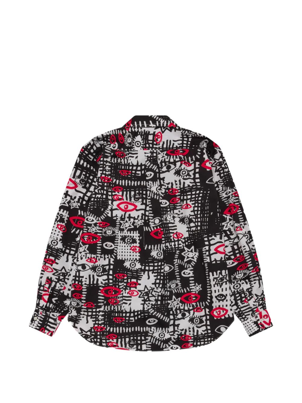 graphic-print shirt