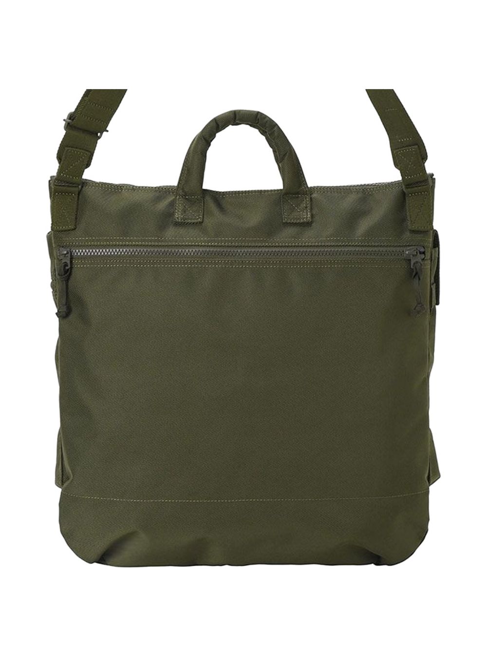 zip webbing shoulder bag