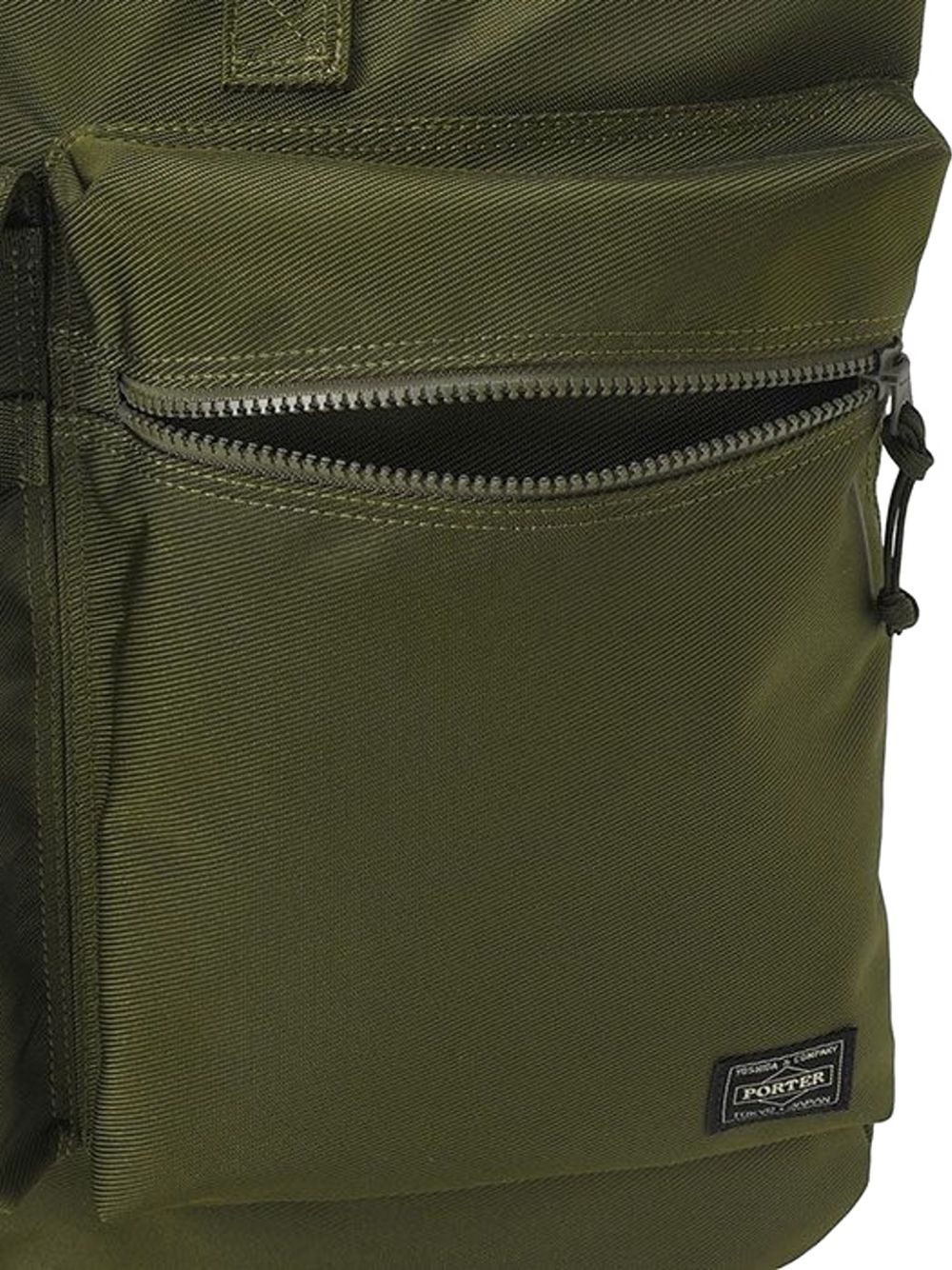 zip webbing shoulder bag