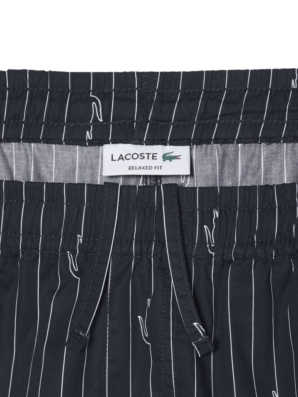 crocodile-print shorts