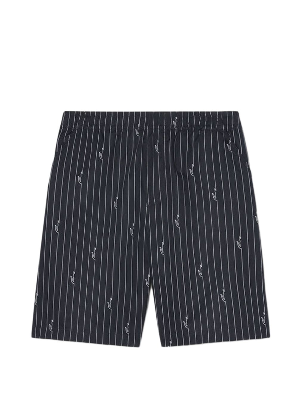 crocodile-print shorts