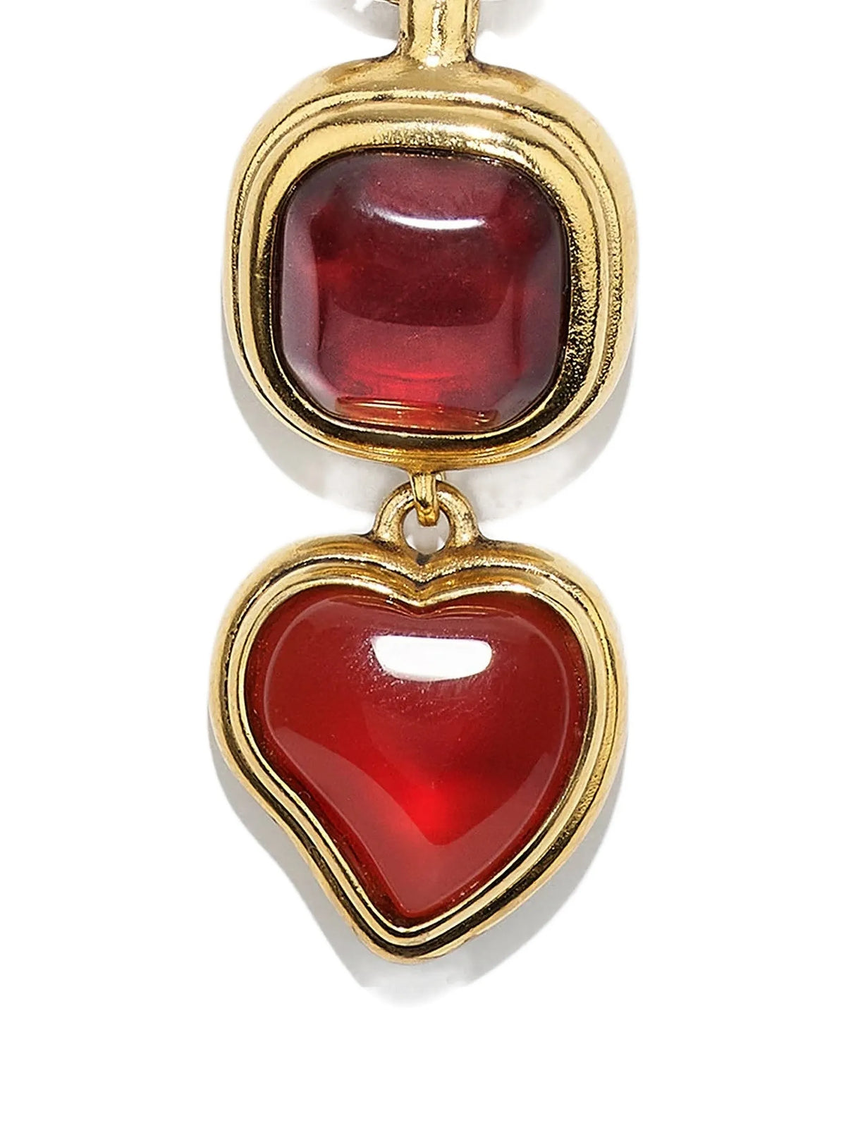 Renaissance Heart Pendant Necklace