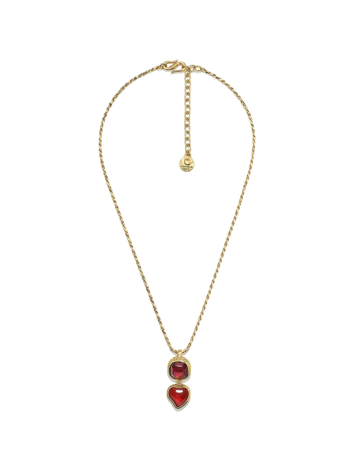 Renaissance Heart Pendant Necklace