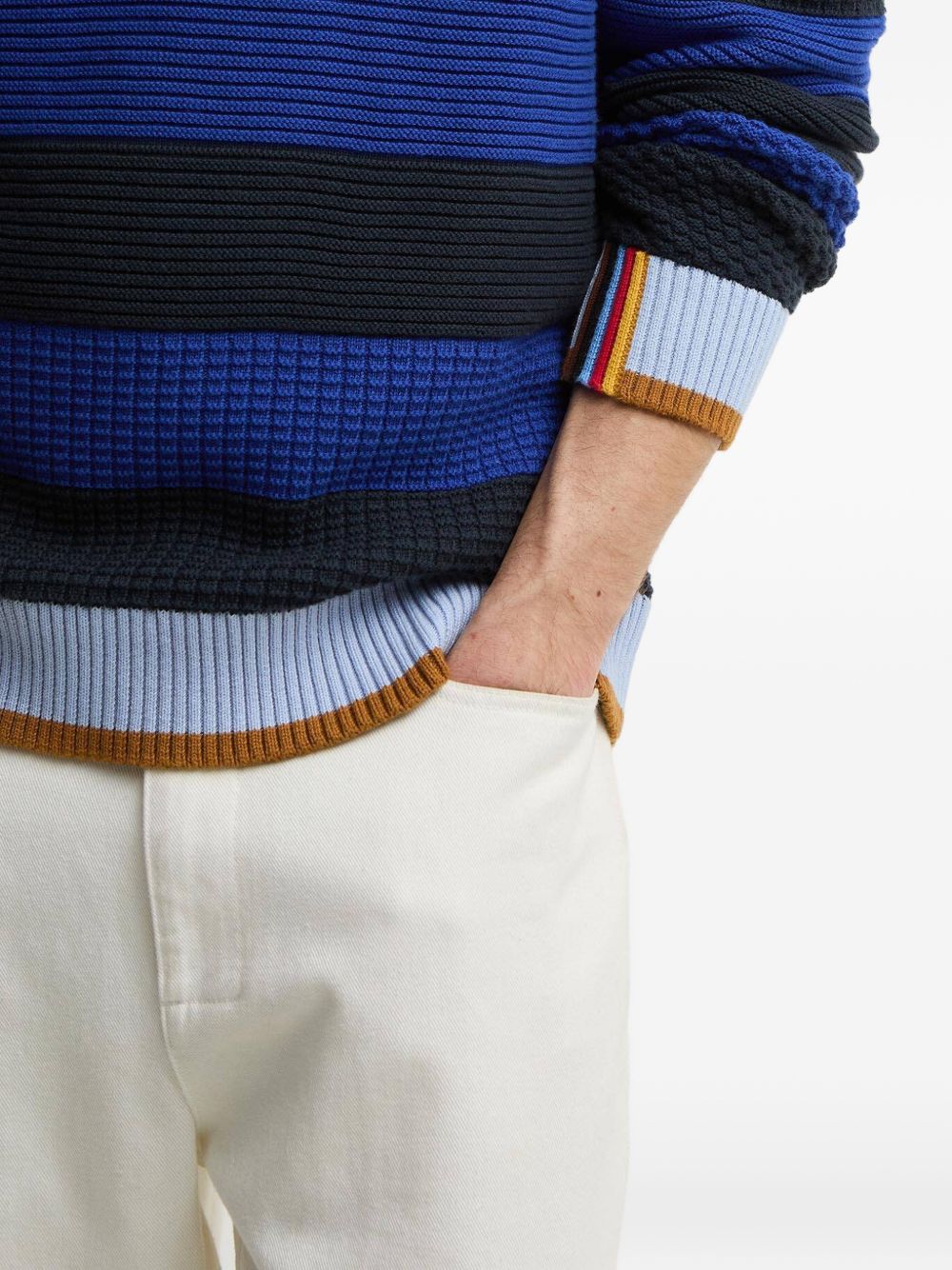 x Paul Smith Southwold striped sweater