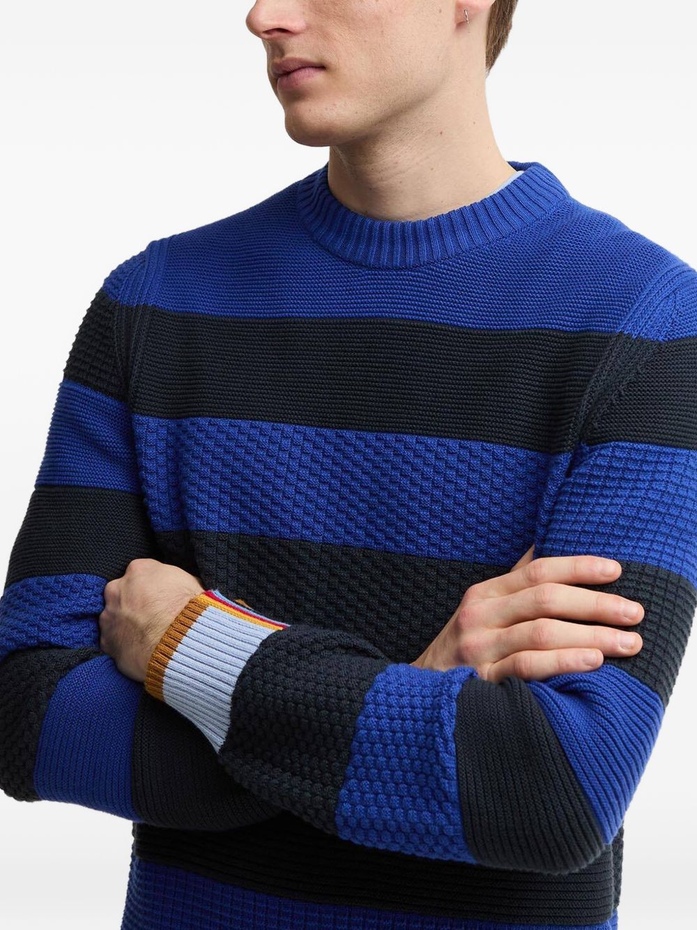 x Paul Smith Southwold striped sweater