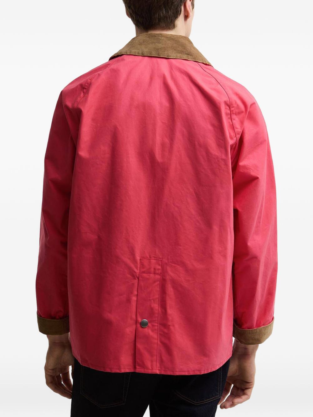 x Paul Smith contrast-collar jacket