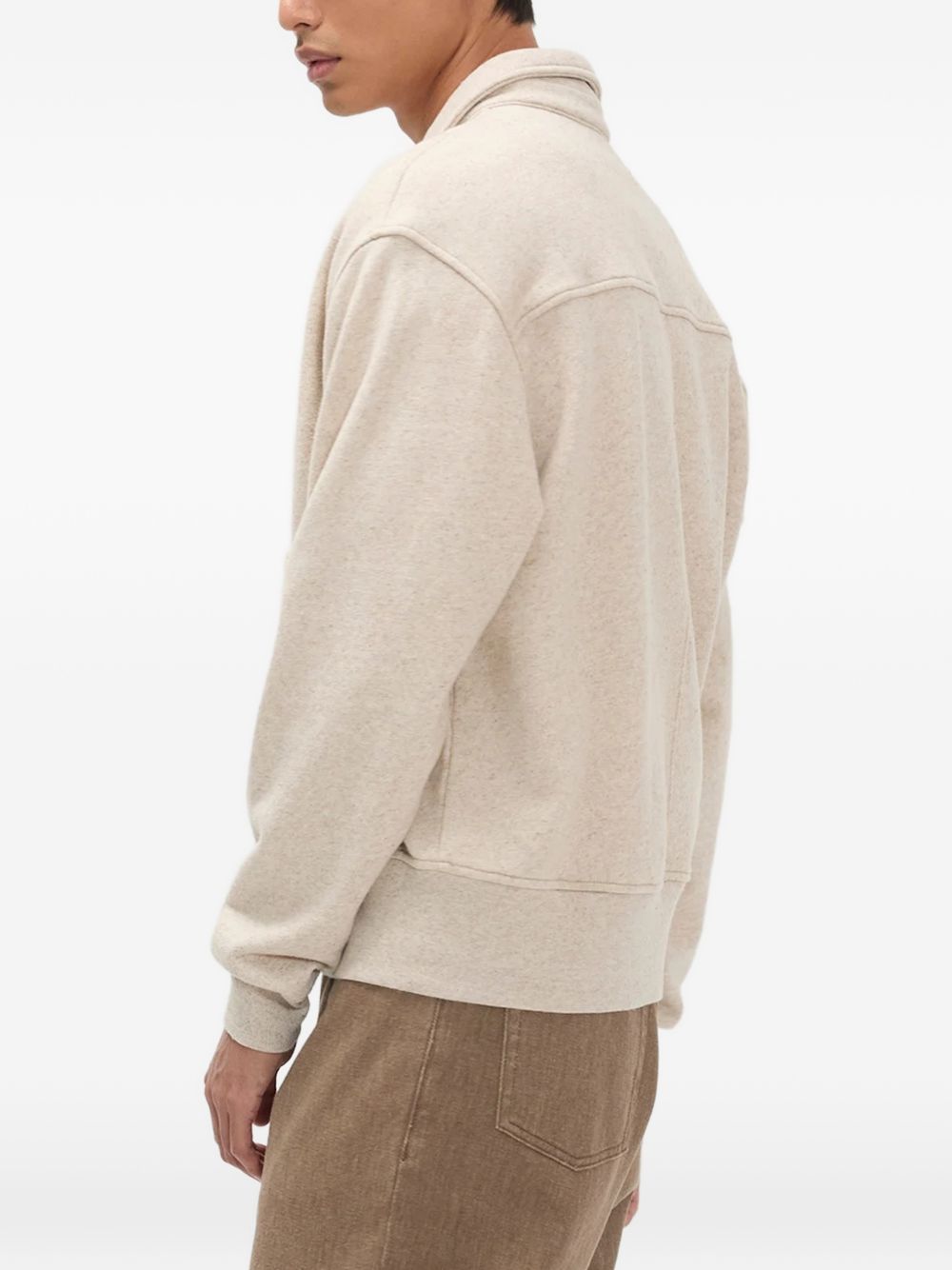 zip-up pocket jacket