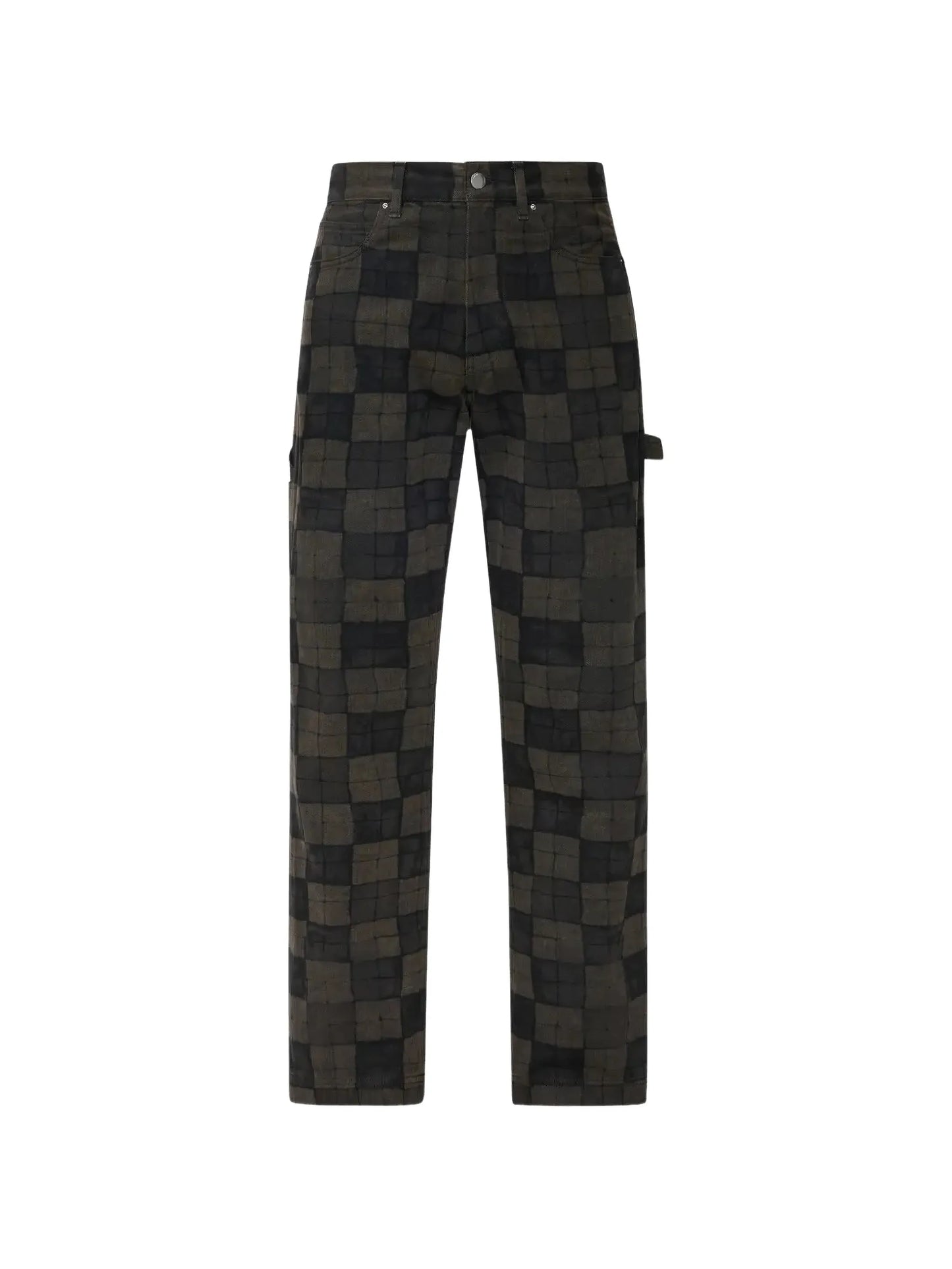 Chateau Crest Carpenter Checkered Jeans