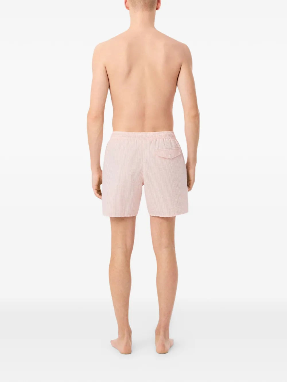 Striped Drawstring Swim Shorts
