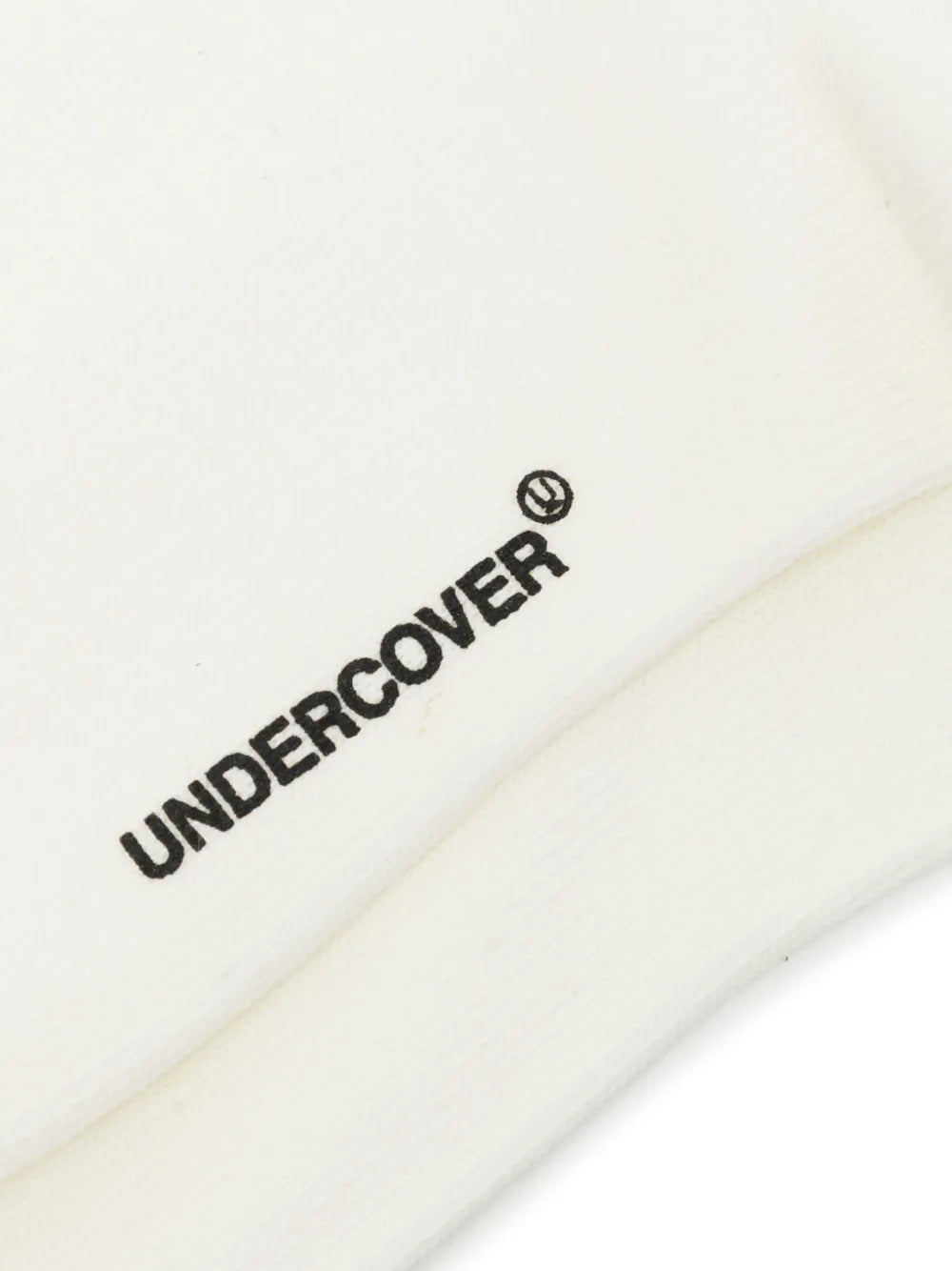 Slogan-Print Socks