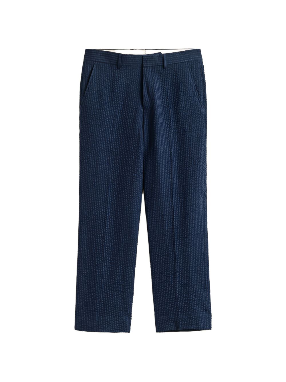 textured trousers