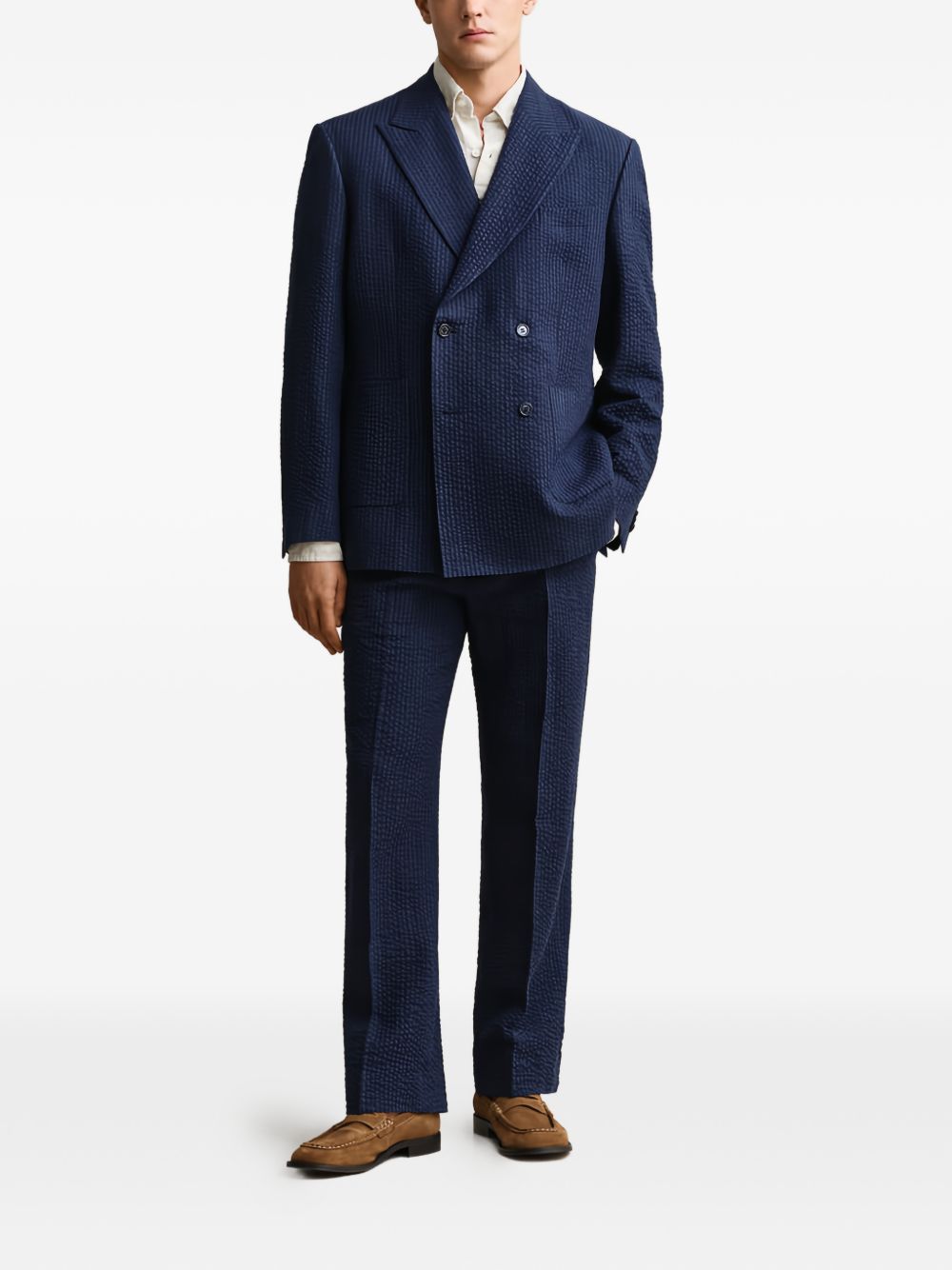 textured trousers