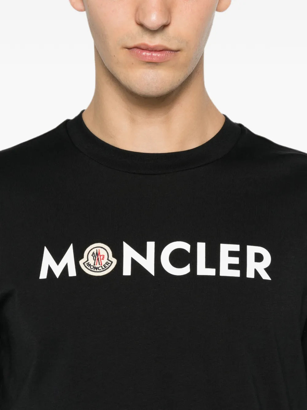 logo-print cotton T-shirt