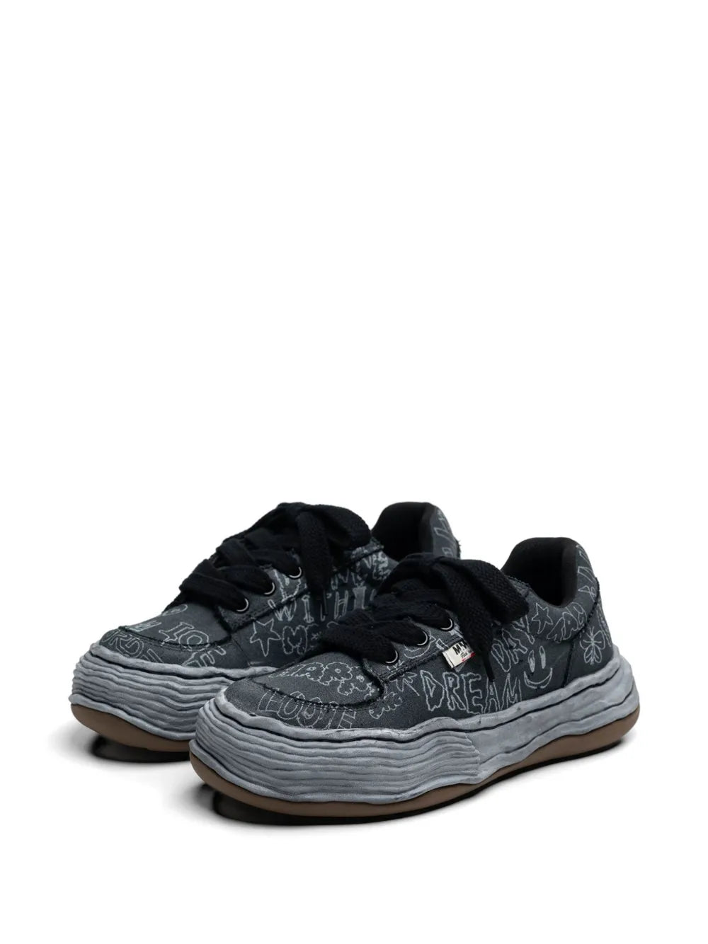 Oliver Og Graffiti-Print Chunky Sneakers