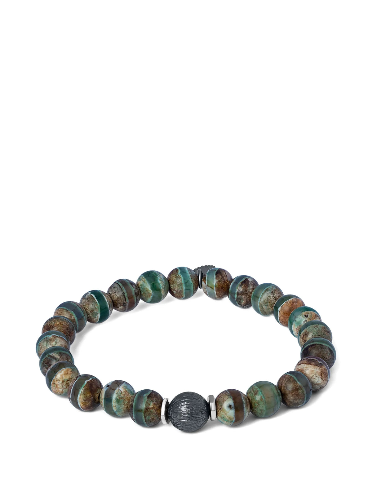 Lhasa Graffiato Beaded-Stone Bracelet