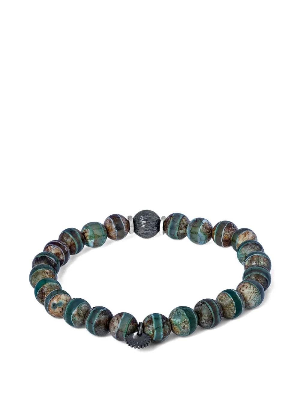 Lhasa Graffiato Beaded-Stone Bracelet
