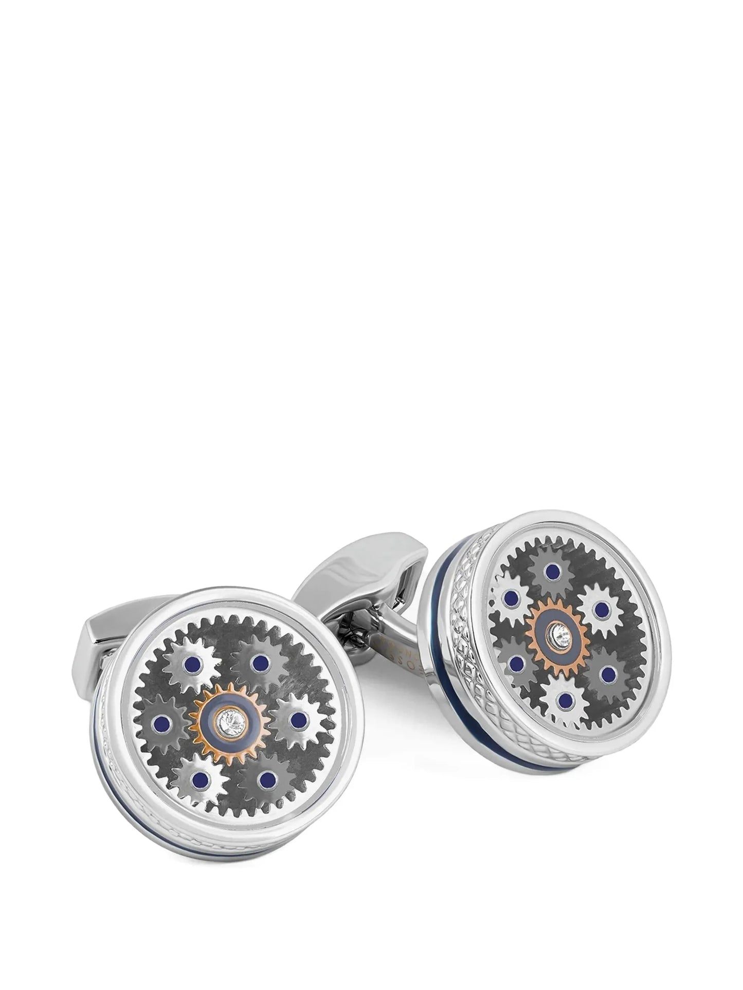 Septa Gear Round Cufflinks