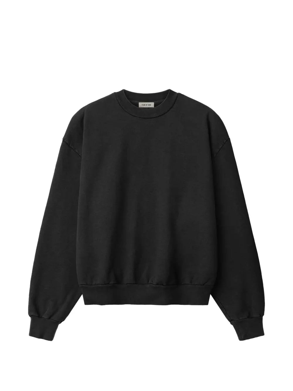 logo-plaque crew-neck sweatshirt