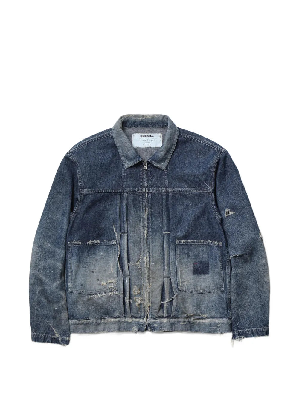 Distressed Denim Jacket