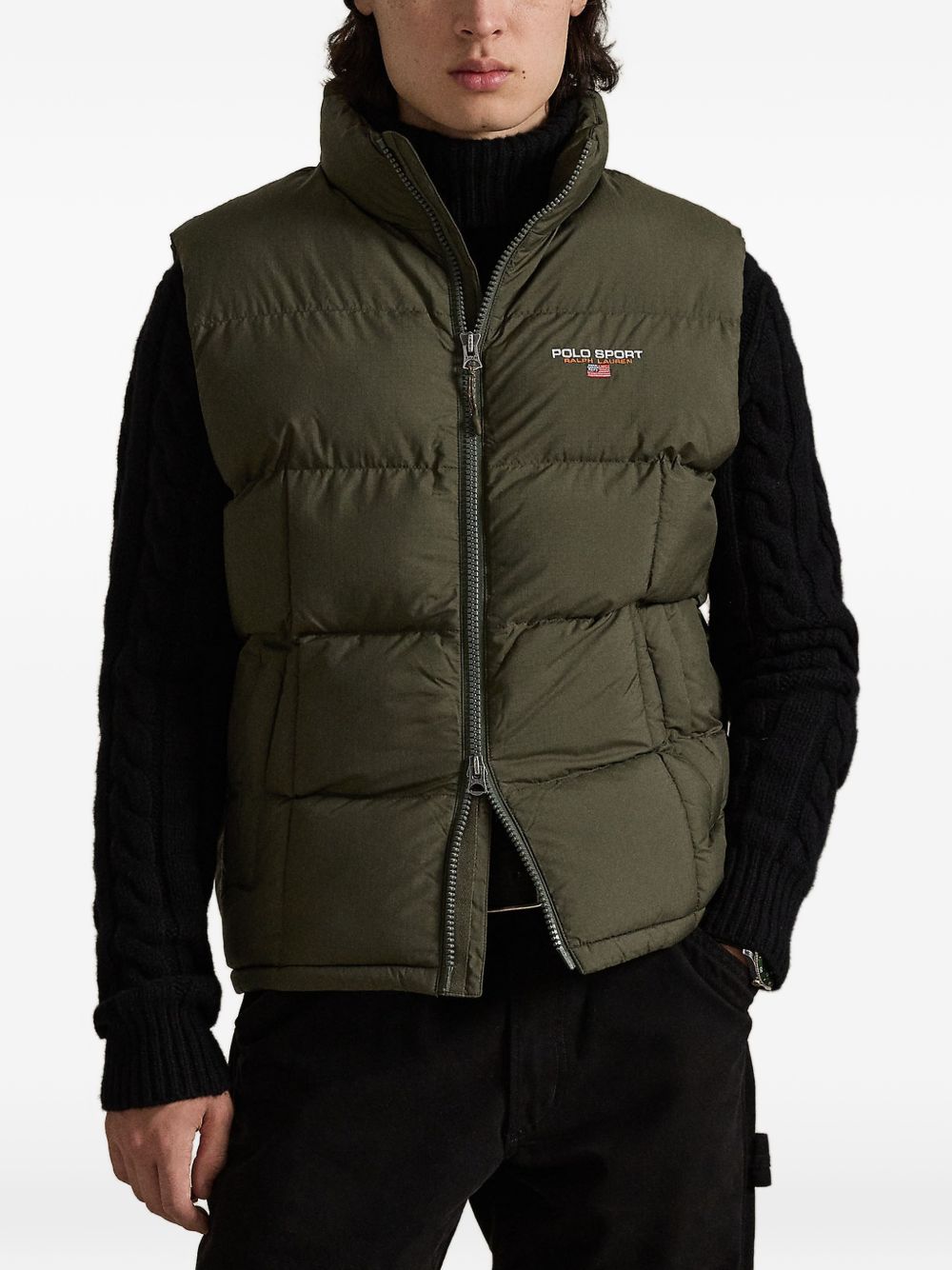 Polo Sport quilted gilet